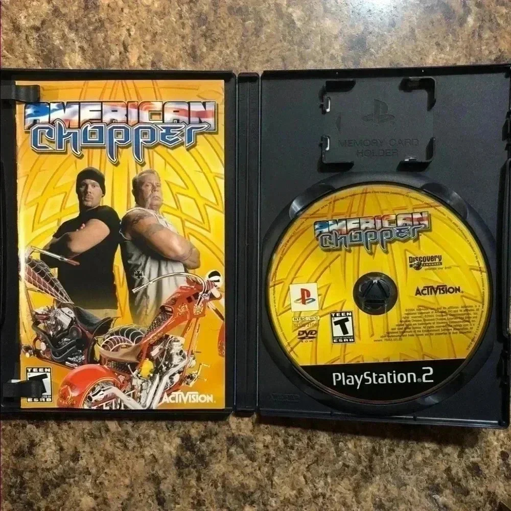 American Chopper PlayStation 2 Game Activision 2004 Vintage